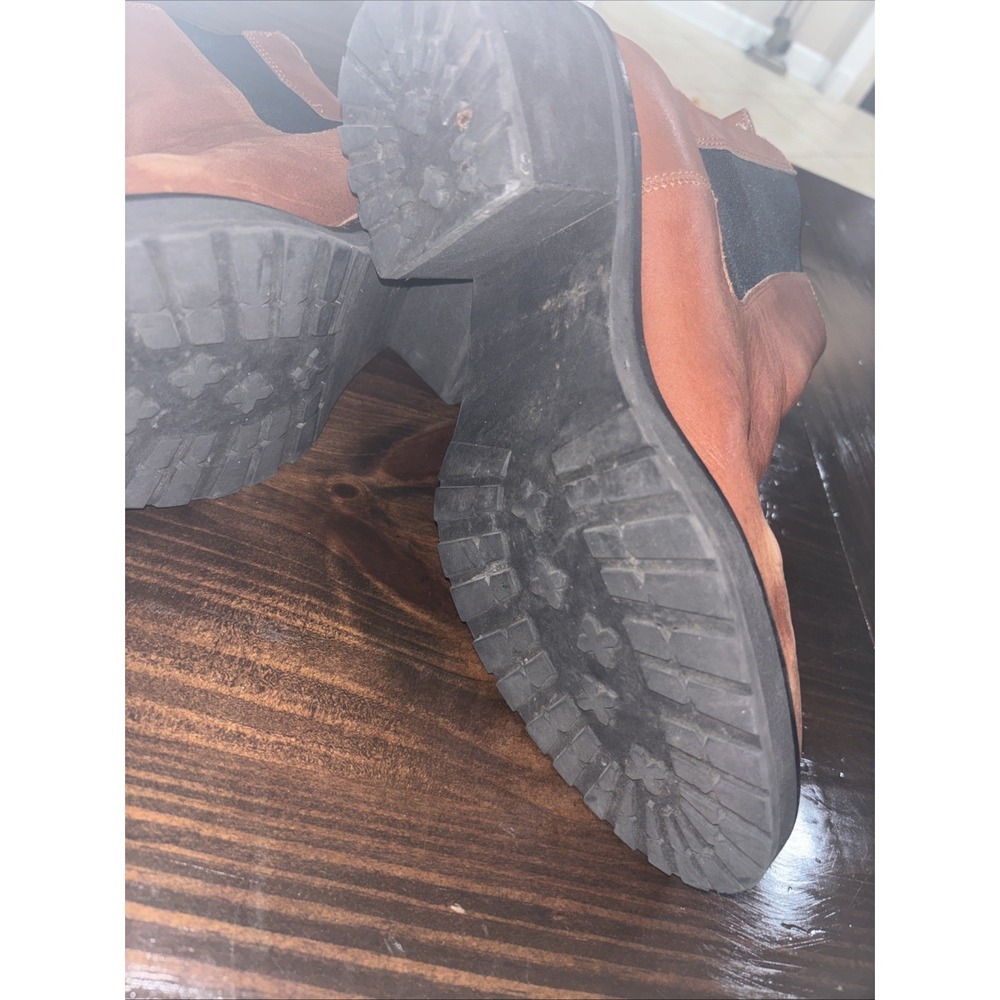 MADEWELL Anthropologie CARINA PLATFORM  Sz 10 CHELSEA BOOT - Picture 8 of 10